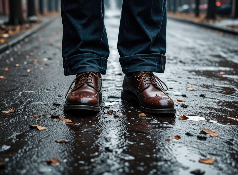 TIPS TO PROTECT YOUR LEATHER SHOES DURING RAINY SEASON