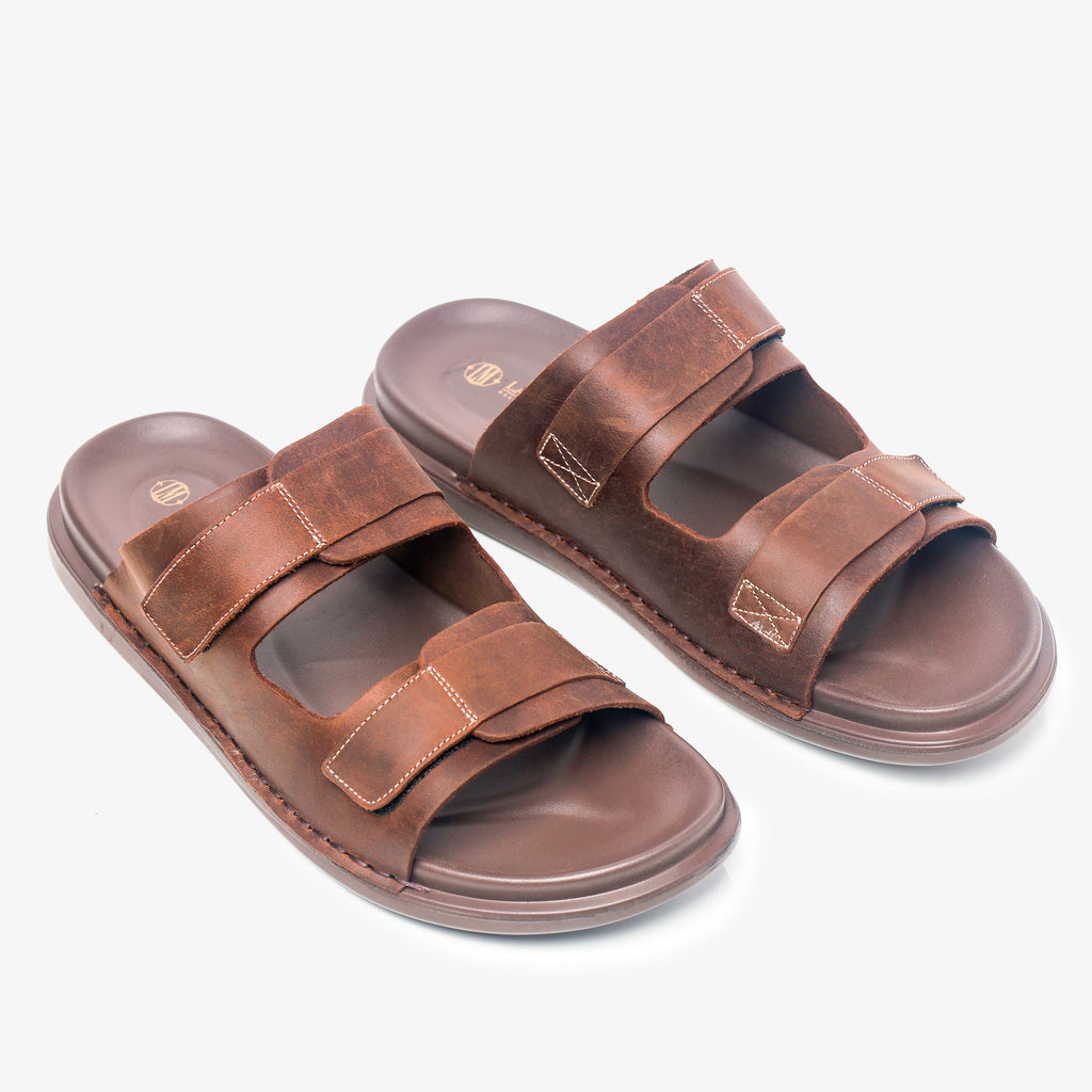 Casual Sandal Brown Color La Marca