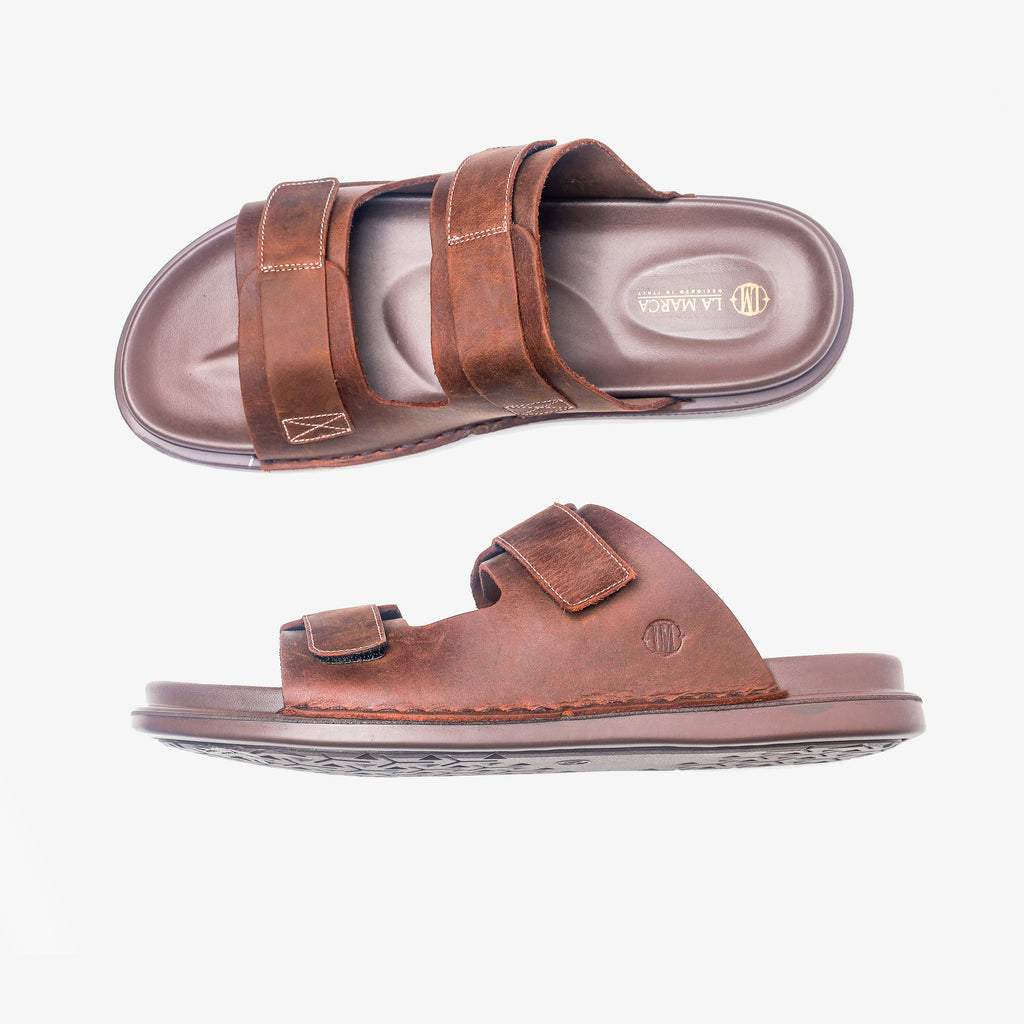 Casual Sandal Brown Color La Marca
