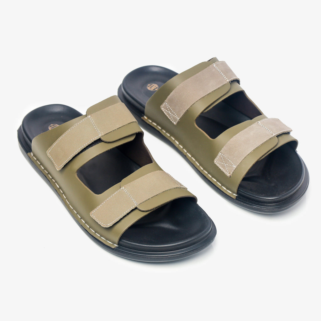 Casual Sandal Green Color La Marca