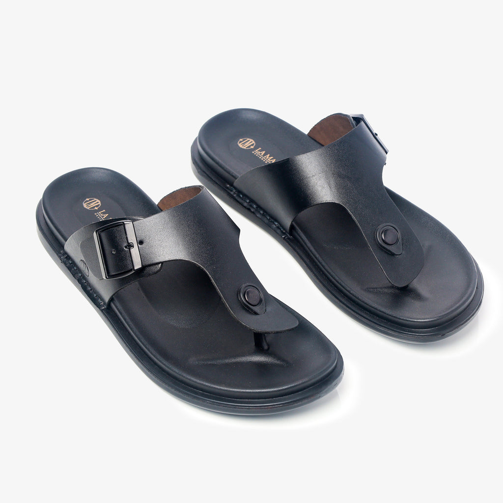 Casual Sandal Black Color La Marca