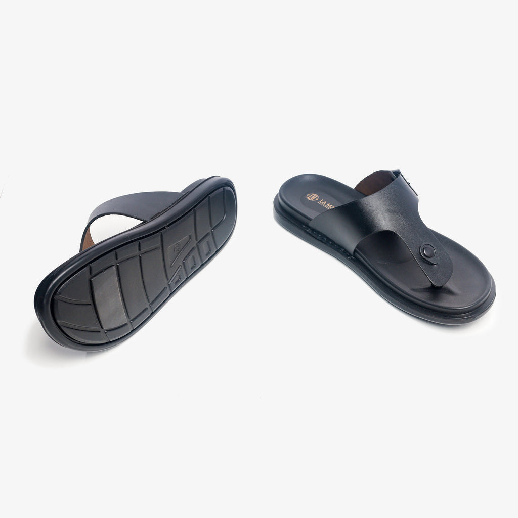 Casual Sandal Black Color La Marca