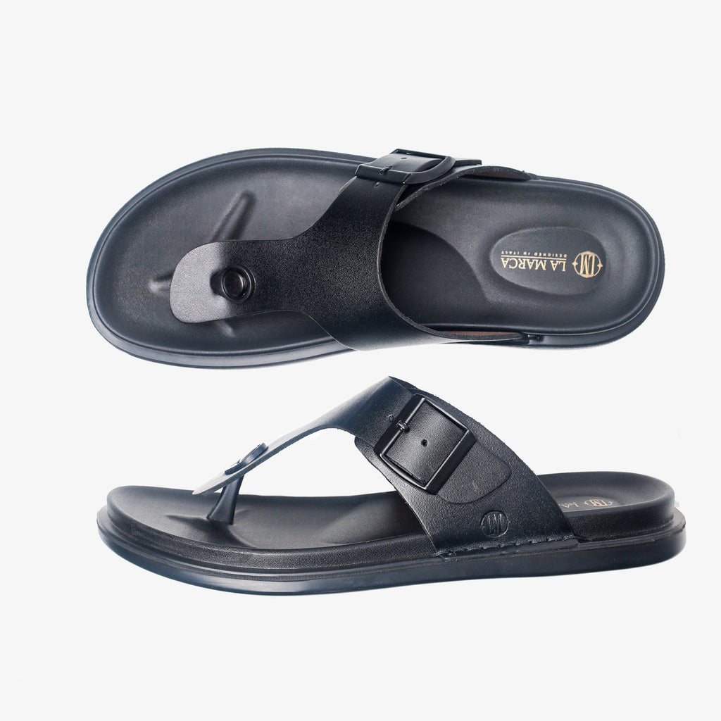 Casual Sandal Black Color La Marca