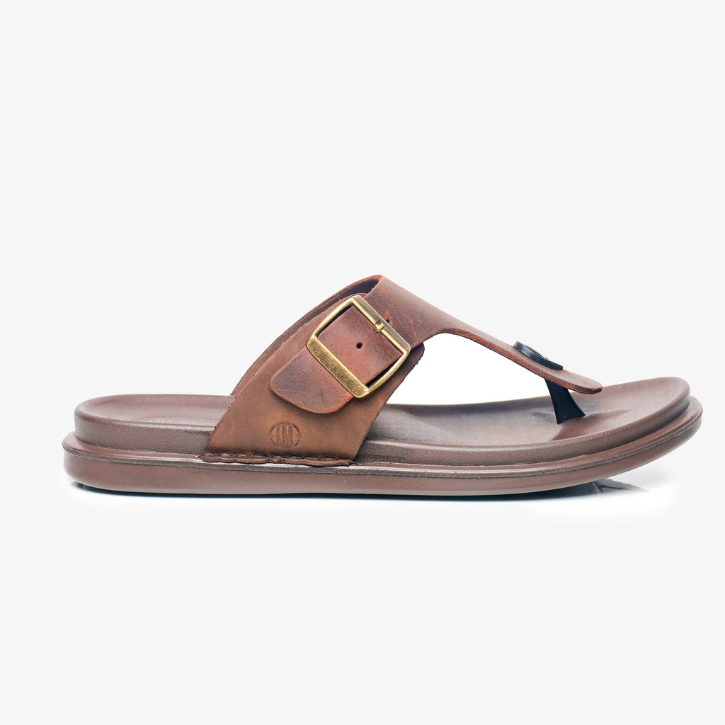 Casual Sandal Brown Color La Marca