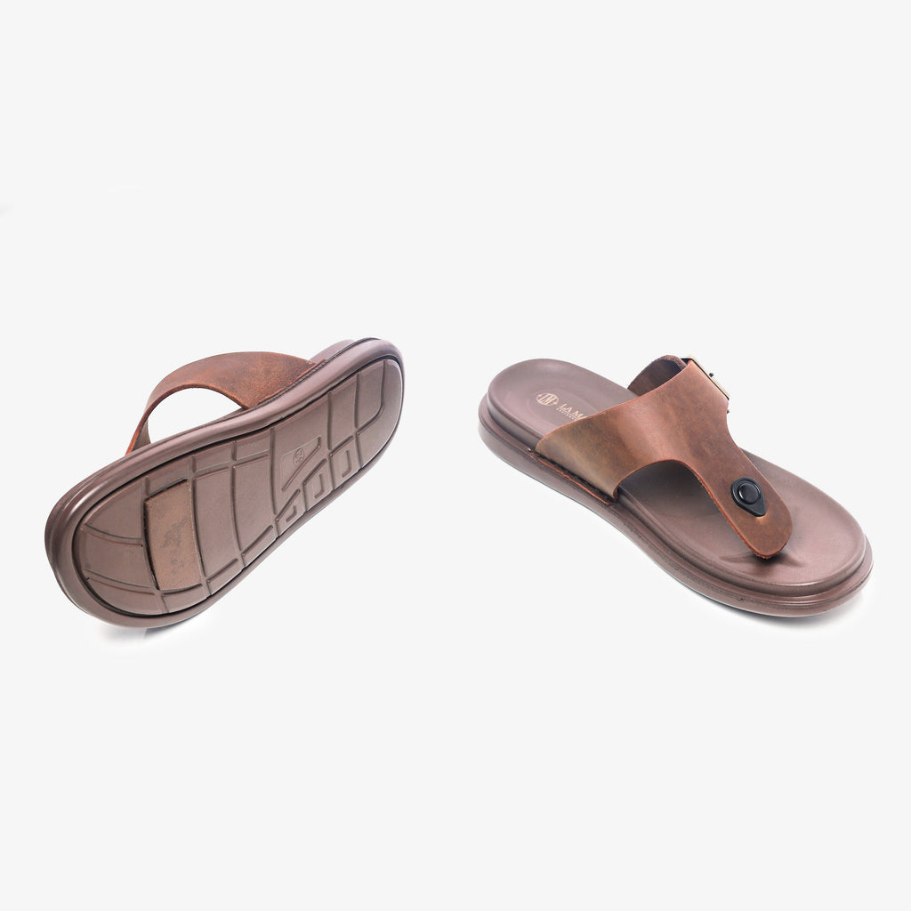 Casual Sandal Brown Color La Marca