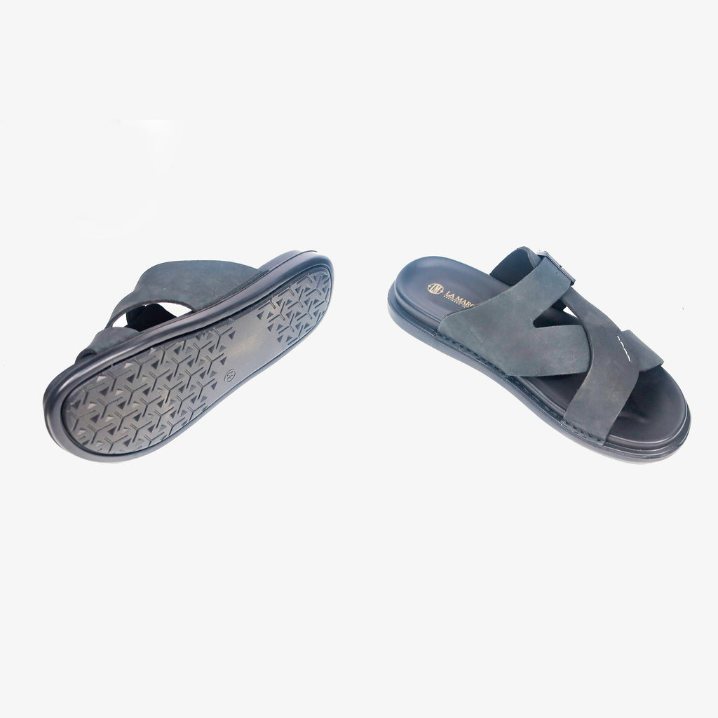 Casual Sandal Black Color La Marca