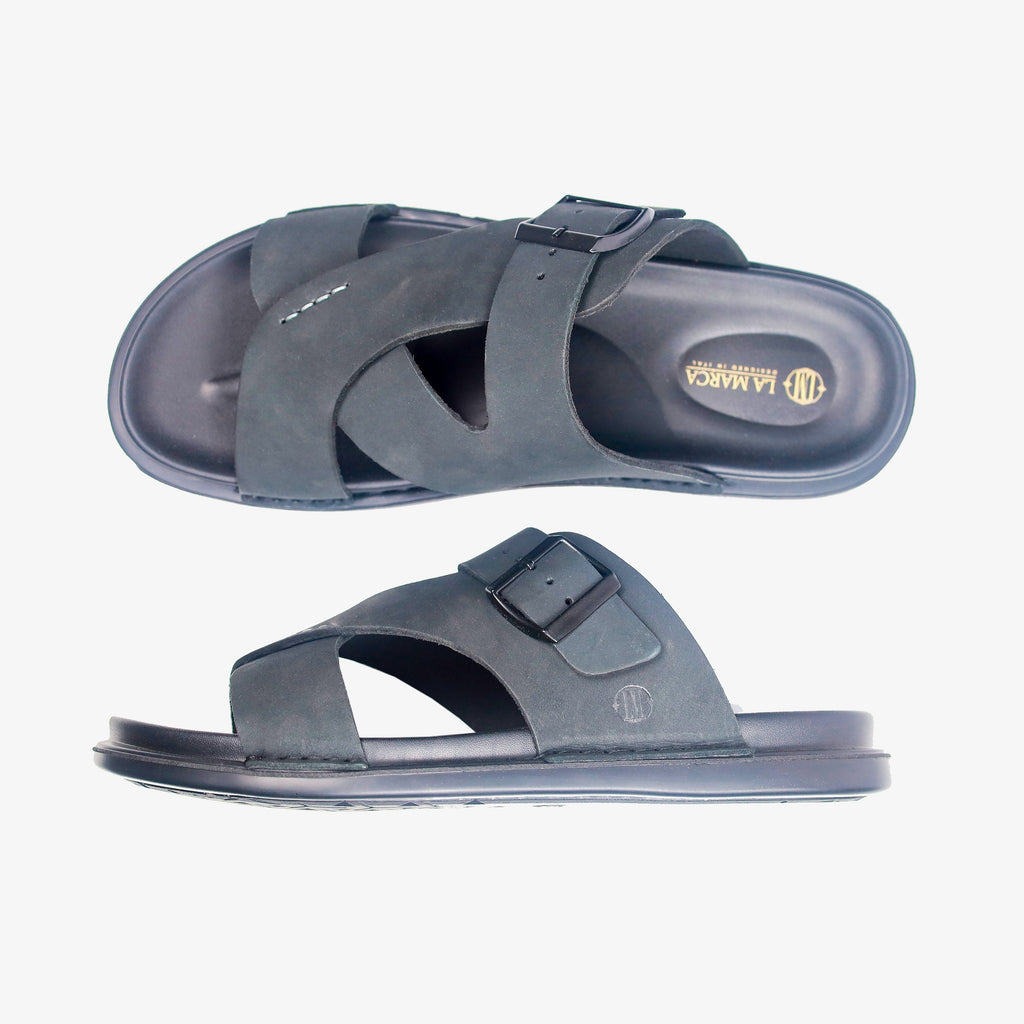 Casual Sandal Black Color La Marca