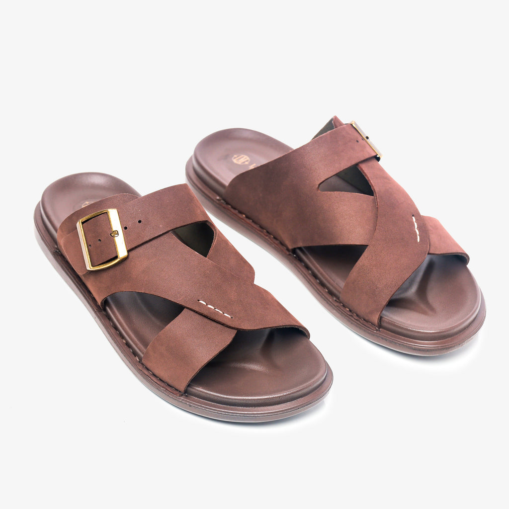 Casual Sandal Brown Color La Marca